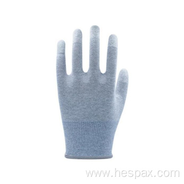 Hespax DMF Free Waterbased PU Fingertips Work Gloves